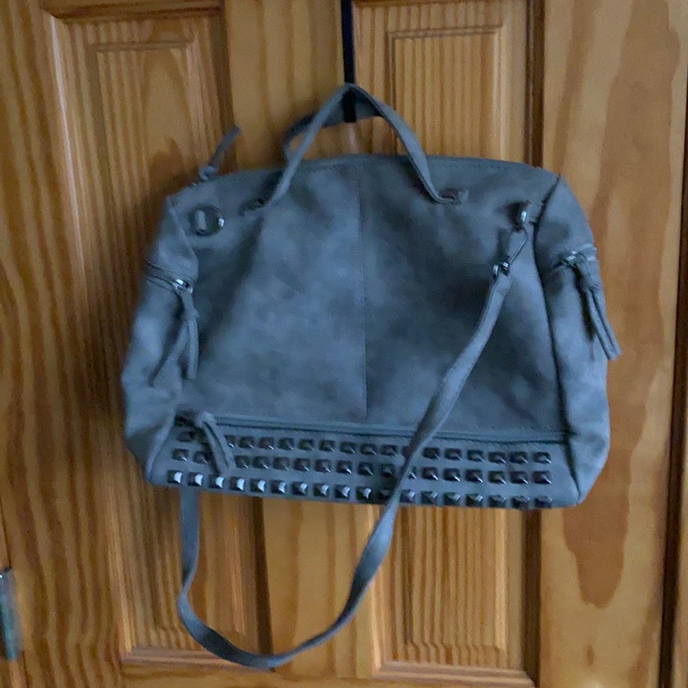 Large shoulder bag with strap